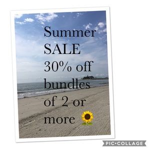 Make an offer of 30% on any one item - accepted!